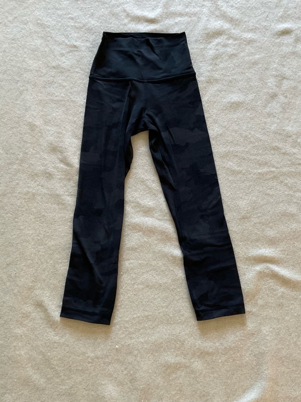 Grey and Black Camo Lululemon Pants